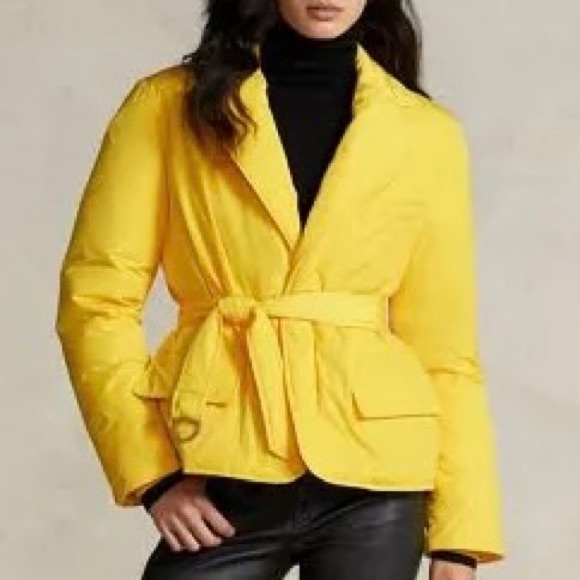 Polo Ralph Lauren Water-Repellent Belted Down Jacket-Size XL New - Picture 14 of 15
